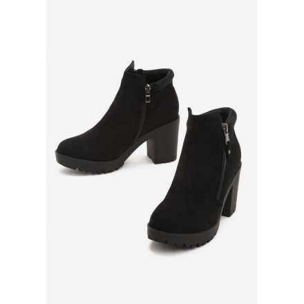Black Women's high heels 1566-1A-38-black