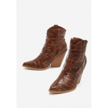 Brown Cowboy Boots 3324-54-brown