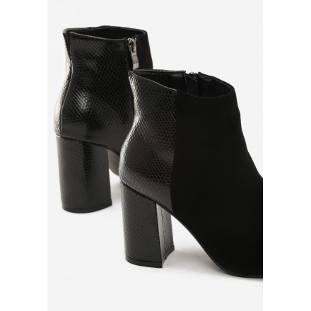 Black Women's high heels 1582-38-black