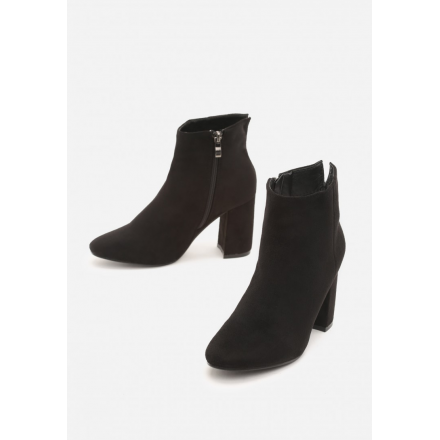 Black Women's high heels 1582-1A-38-black