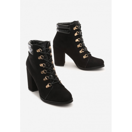 Black Women's high heels 1574-38-black