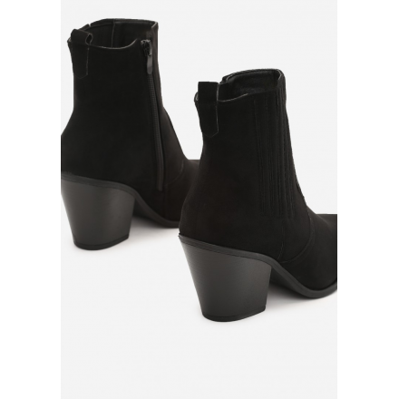 Black Women's high heels 7341- 7341-38-black