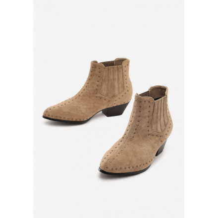 Beige Women's boots 7336-42-beige