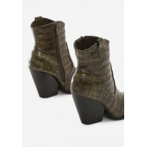 Khaki women's high heels 3331-70-olive