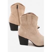 Beige Women's high heels 8494-42-beige