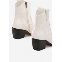 White women's high heels 8494-71-white
