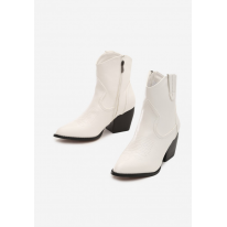 White women's high heels 8494-71-white