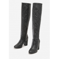 Black Women's boots on the post 3316-38-black