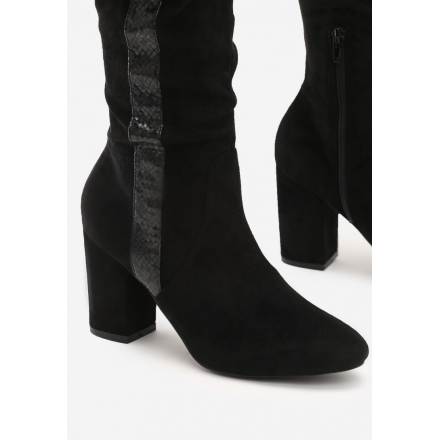 Black women's boots 3314-38-black