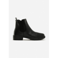 Black Women's flat boots JB045-1A-38-black