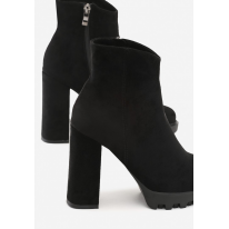Black Women's high heels 8530-1 8530-1A-38-black