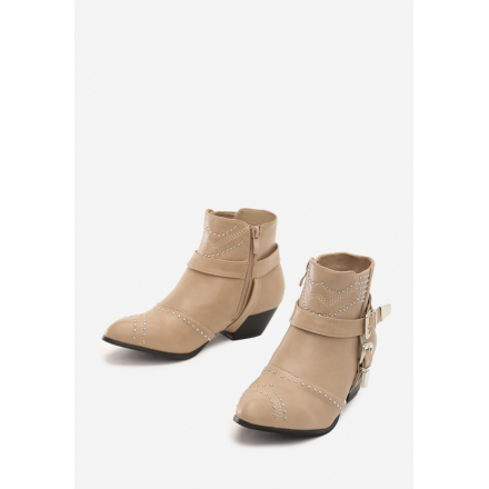 Beige Women's boots 7335-42-beige