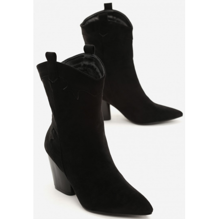Black Women's high heels 1586-38-black