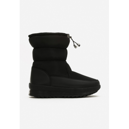 Black Snow boots Snow boots JB048-38-black