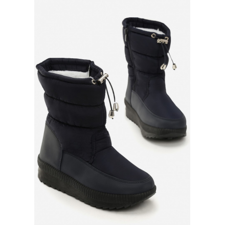 Navy Blue Snow boots Śniegowce JB048-93-d.blue