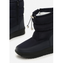 Navy Blue Snow boots Śniegowce JB048-93-d.blue