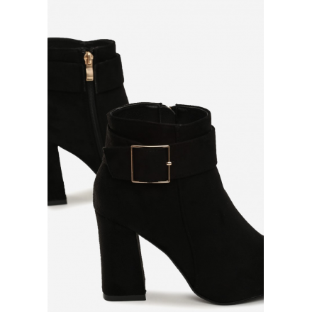 Black Women's high heels 1579-38-black