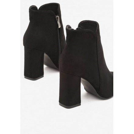 Black Women's high heels 1580-38-black