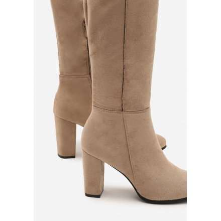 Beige Women's boots T062- T062-42-beige