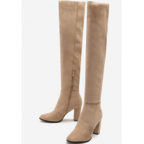 Beige Women's boots T062- T062-42-beige