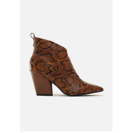 Brown Women's high heels 1584-54-brown