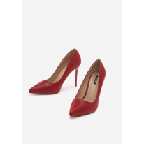 Burgundy women's high heels 3308-453-w.red
