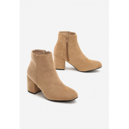 Beige women's boots 9123-42-beige