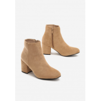 Beige women's boots 9123-42-beige