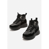 Black and Gray Trappers JB036-136-black/grey