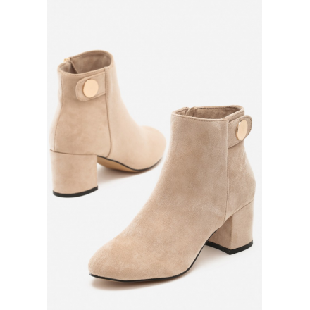 Beige women's boots 8528-42-beige