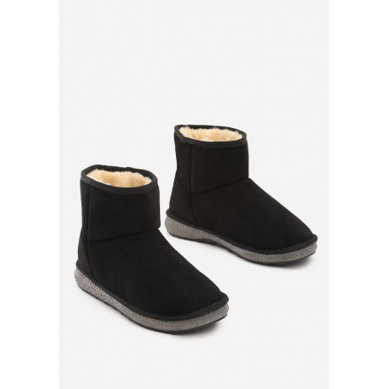 Black Snow Boots 8512-38-black