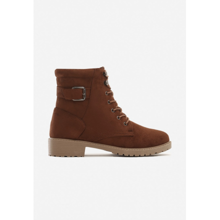 Brown Women's trappers JB043-54-brown