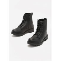 Black women's boots T126-38-black