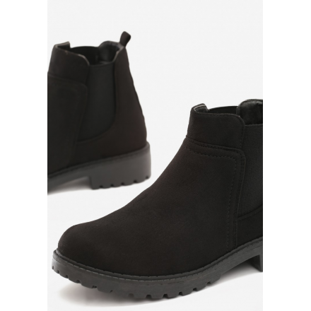 Black women's boots T125-38-black