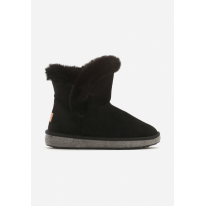 Black Women's snow boots 8513-38-black