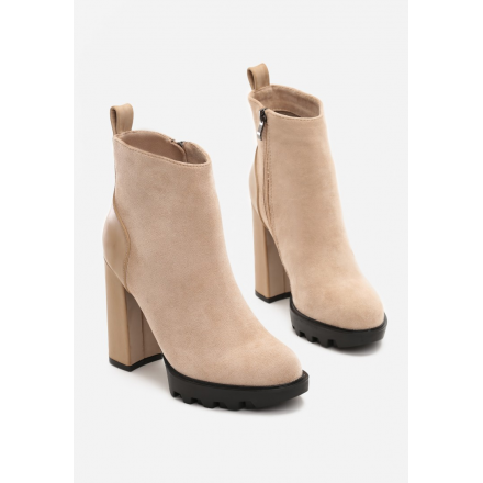 Beige Women's high heels 8531-42-beige
