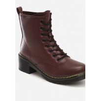 Burgundy women's boots 8489-453-w.red