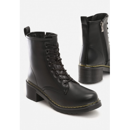 Black women's boots 8489-38-black
