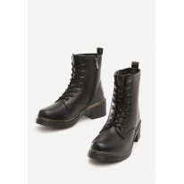 Black women's boots 8489-38-black
