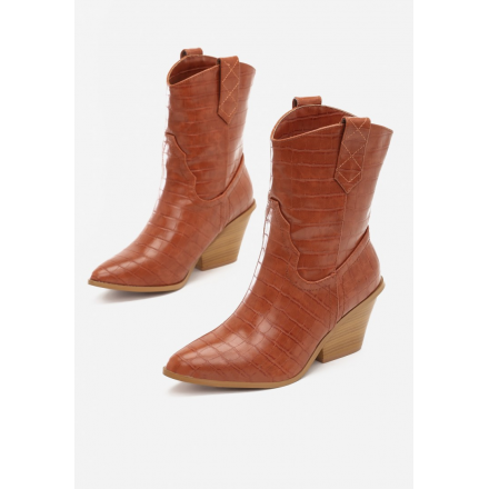Brown Cowboy Boots 8498-54-brown