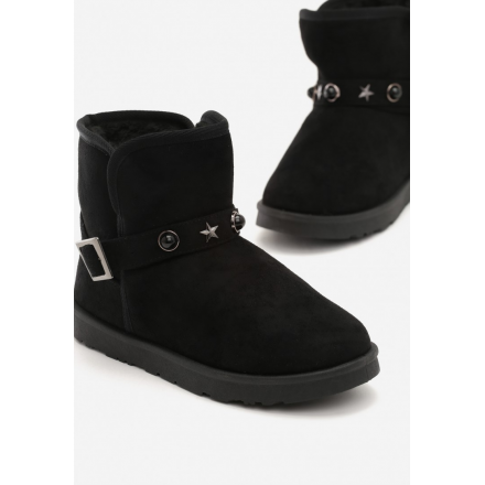 Black Snow Boots JB032-38-black