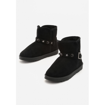 Black Snow Boots JB032-38-black