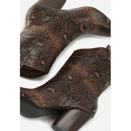 Brown Women's high heels 1585-54-brown
