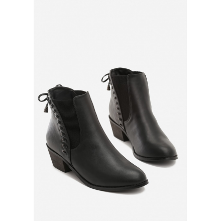 Black Boots and flat boots 3321-1A-38-black
