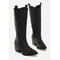 Black high heels 8493-38-black