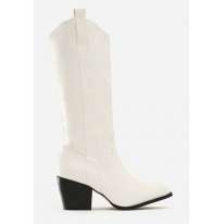 White high heels 8491-71-white
