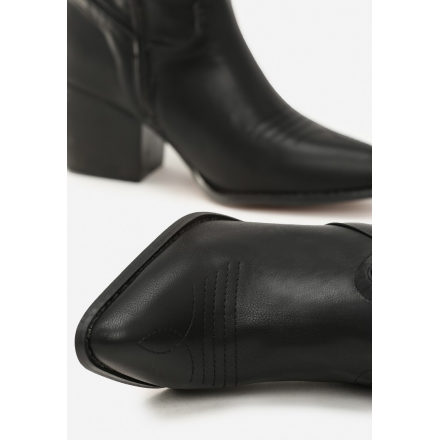 Black high heels 8491-38-black