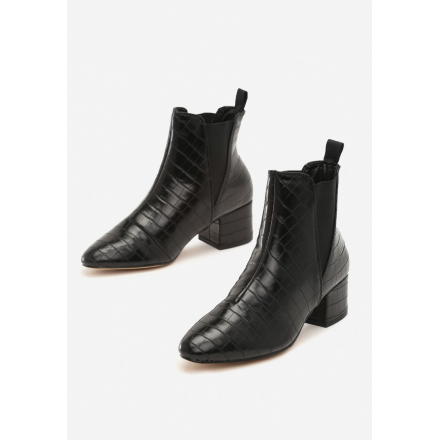 Black high heels 8527-38-black