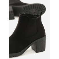 Black women's boots T129-38-black