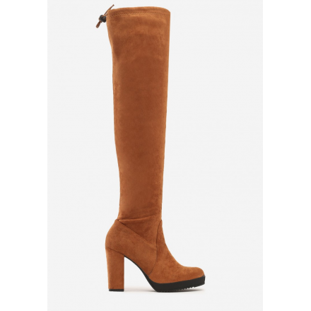 Camel boots over the knee 3130-68-camel